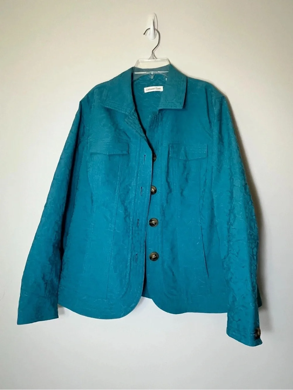 Coldwater Creek lightweight teal